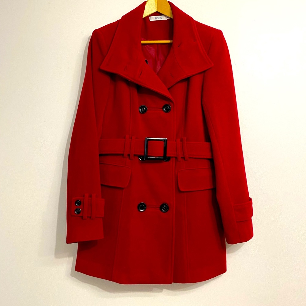 Red Peacoat - Picture 2 of 7